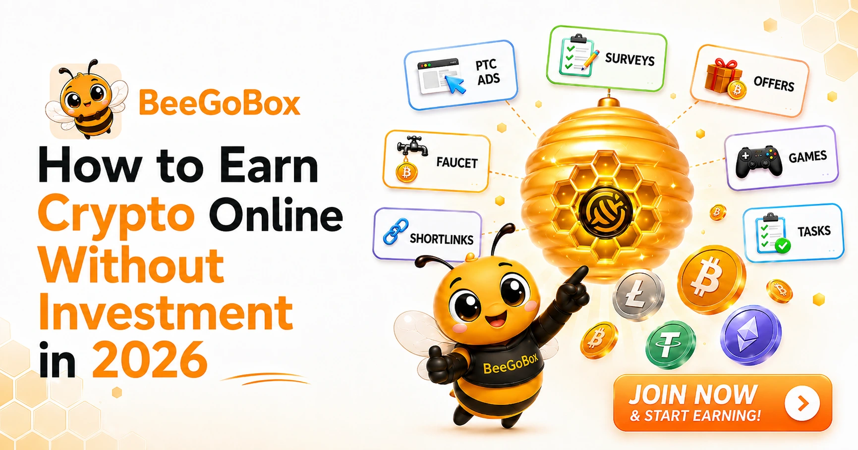 How to Earn Crypto Online Without Investment in 2026